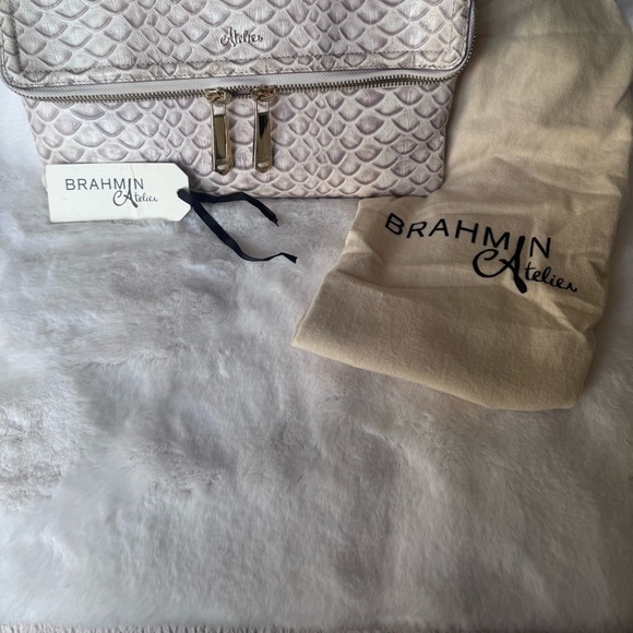 Atelier Brahmin Snakeskin Leather Clutch - Picture 2 of 5